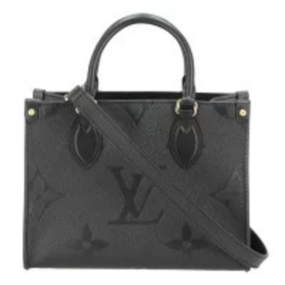 Louis Vuitton OnTheGo Monogram Empreinte Leather Noir Black